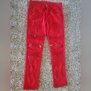 Kid's Unisex Designer Jeans, Size 10 yo, New No Tag